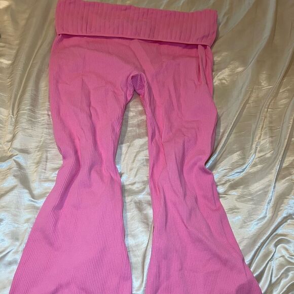 Fashion Nova Pants - Pink Flared Womens Bottoms